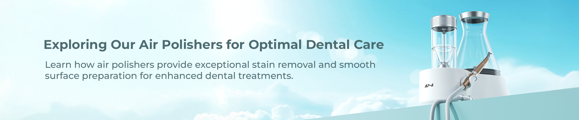 Dental Air Polishers – Fast, Comfortable, and Efficient Stain Removal 