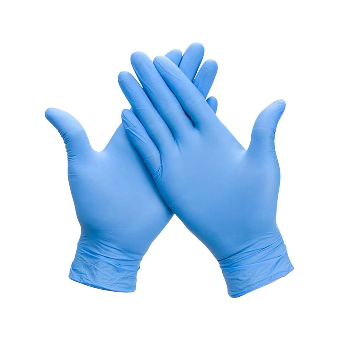 Blue Nitrile Gloves, Pack of 100, CE & EU Certified, Powder & Latex Free, Heavy Duty Examination, Medical Grade, Recommended by Professionals (6838750576739)
