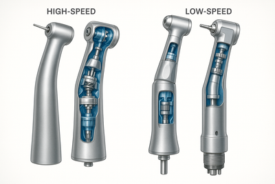 Dental Handpieces: Complete Guide to High-Speed and Low-Speed Handpiece Systems