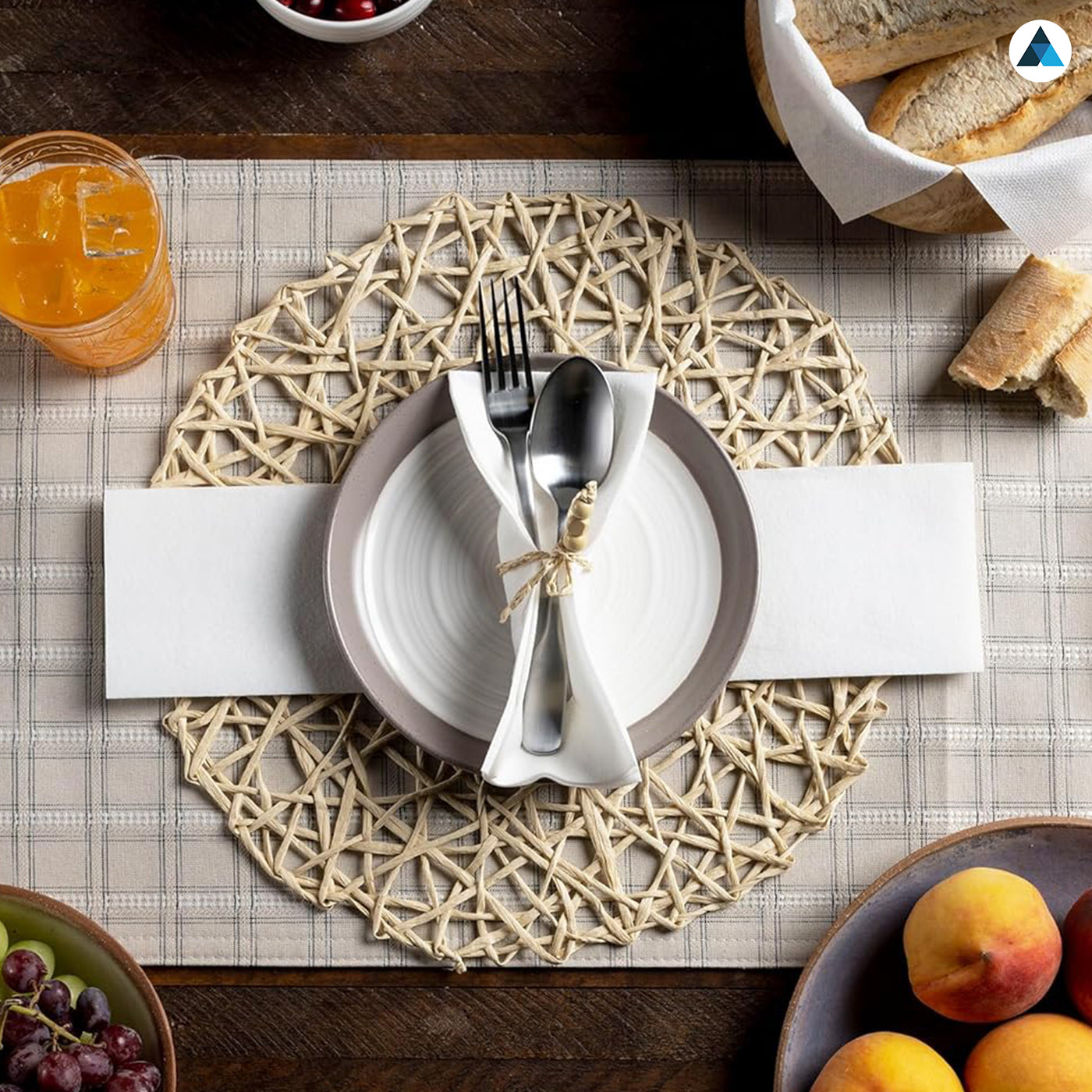 Premium White 2-Ply Disposable Napkins