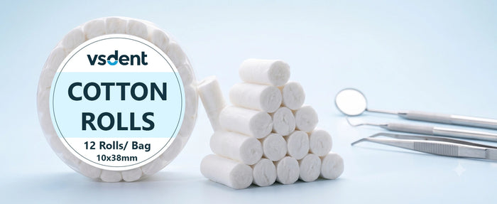 Dental Cotton Rolls (10x38mm) 600 Pcs per bag