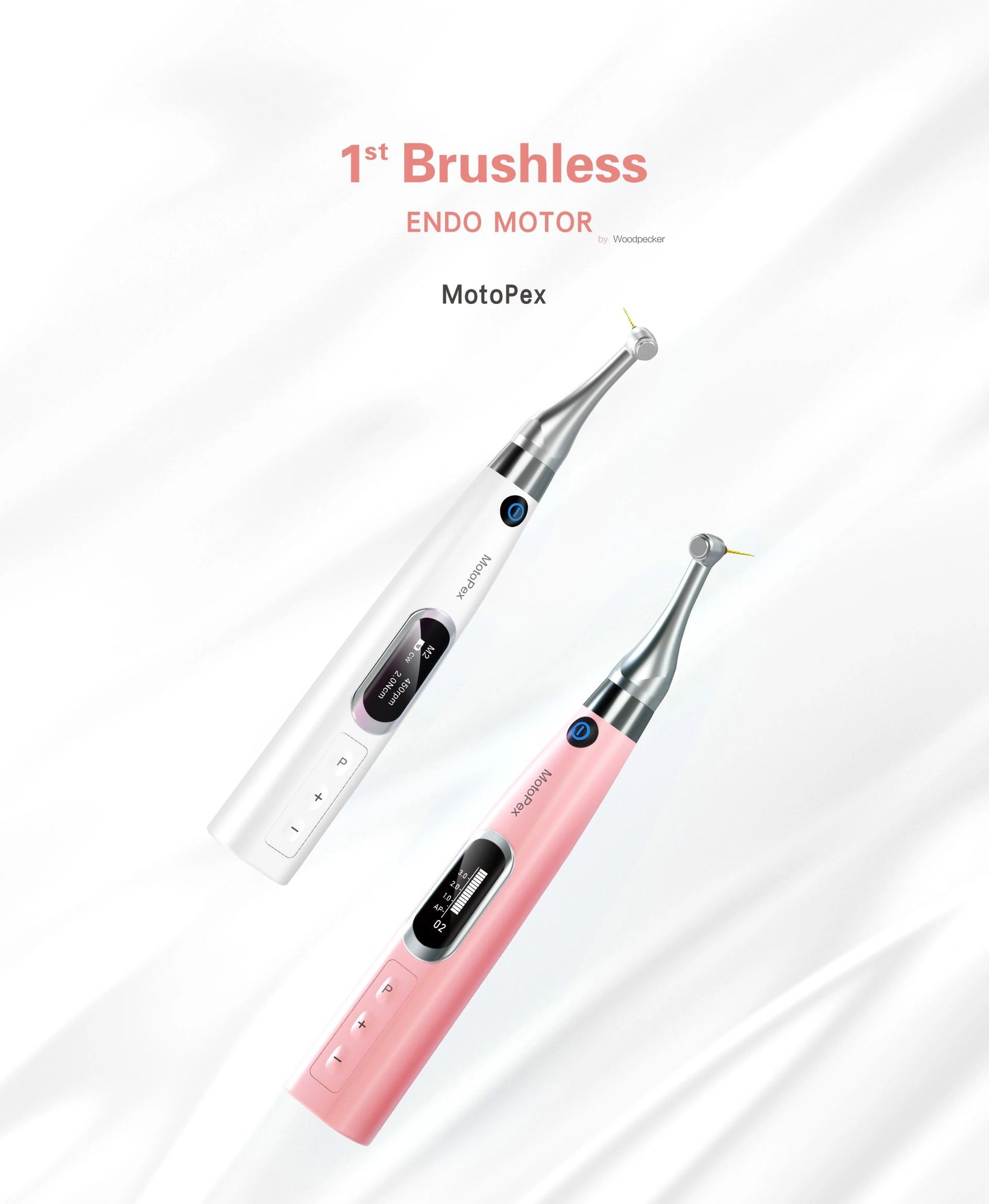 DTE Woodpecker Motopex Brushless Endodontic Motor with Integrated Apex Locator