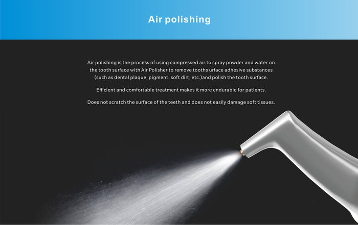 Woodpecker PT-A Ultrasonic Scaler and Air Polisher and Cart