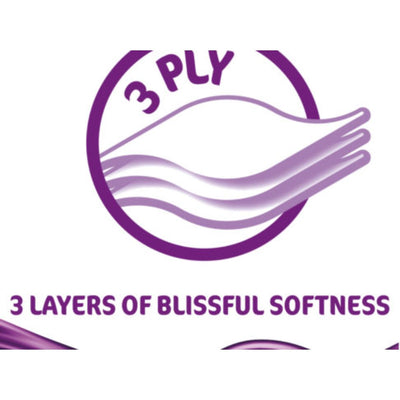 3 Ply Bliss Toilet Tissue Roll 10 x 4 pack Toilet Tissues