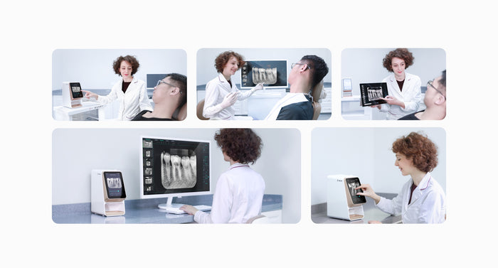 Woodpecker iScan - Touch Screen Wireless Imaging Phosphor Plate Digital Scanner