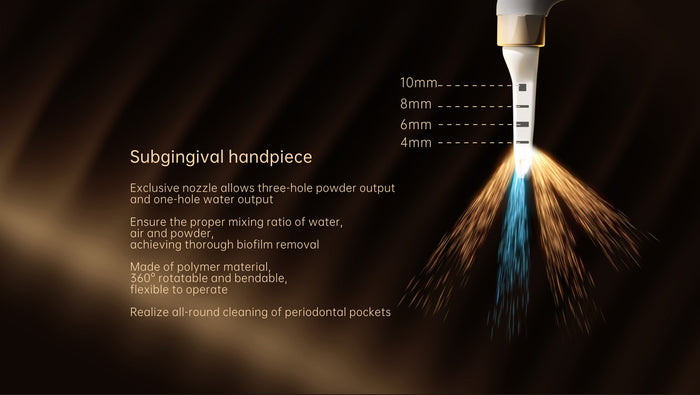 Woodpecker PT-B Air Polisher and Ultrasonic Dental Scaler and Cart