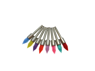 Multicolour Prophy Nylon brushes Pencil Shape (Pack of 100) (9372357230902)