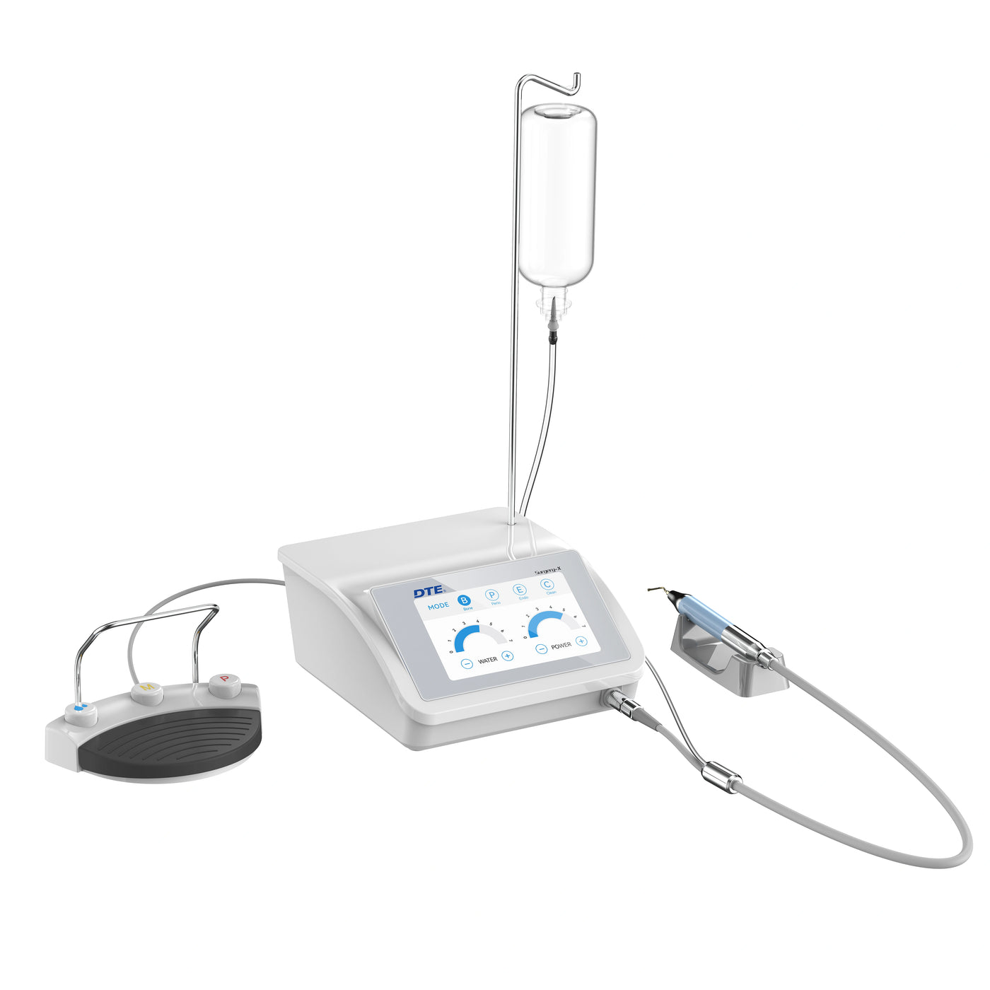 DTE Woodpecker Surgery X Piezo Bone Surgery with 2 LED Handpiece + 14 Tips (Third Generation)