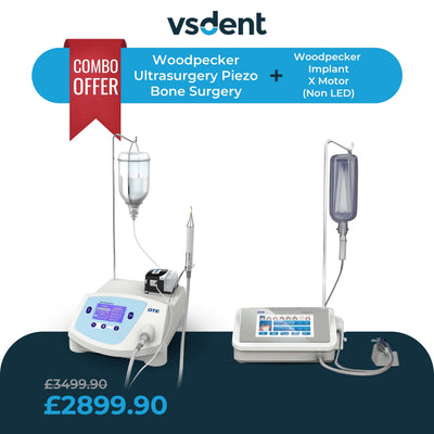 Combo offer: Ultrasurgery Piezo Bone Surgery + DTE Woodpecker Implant - X Motor + Surgery X
