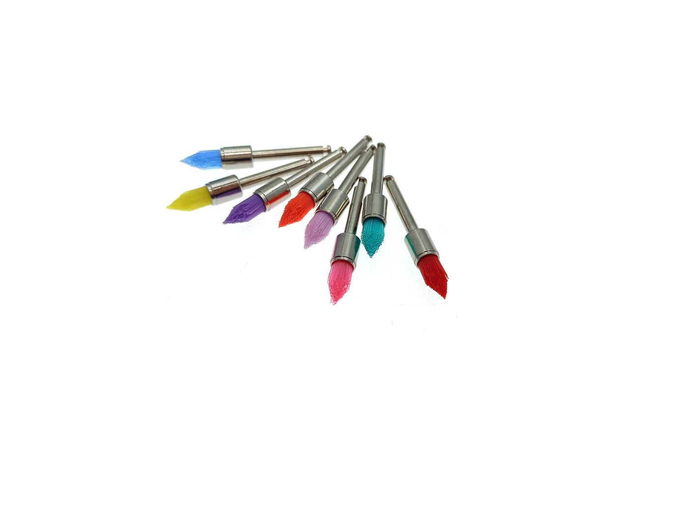 Multicolour Prophy Nylon brushes Pencil Shape (Pack of 100) (9372357230902)