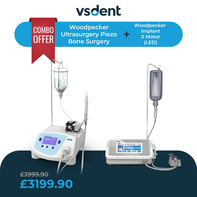 Combo offer: Ultrasurgery Piezo Bone Surgery + DTE Woodpecker Implant - X Motor + Surgery X