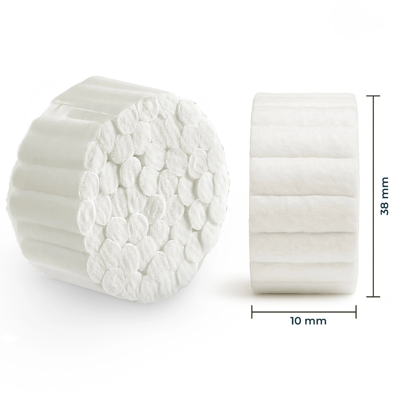 Dental Cotton Rolls (10x38mm) 600 Pcs per bag