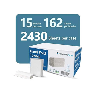 C-Fold Paper Hand Towel 2-Ply | Pack of 2430 Sheets