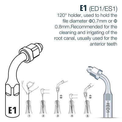 🎁 Endo Scaler Tips DTE Compatible (ED) (100% off) | ED1 | VSDent