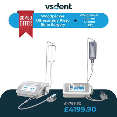 Combo offer: Ultrasurgery Piezo Bone Surgery + DTE Woodpecker Implant - X Motor + Surgery X