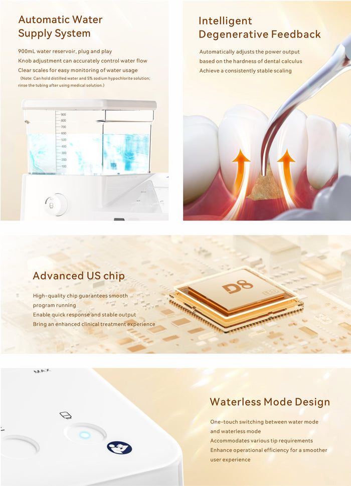 DTE D8 LED Piezo Ultrasonic Scaler