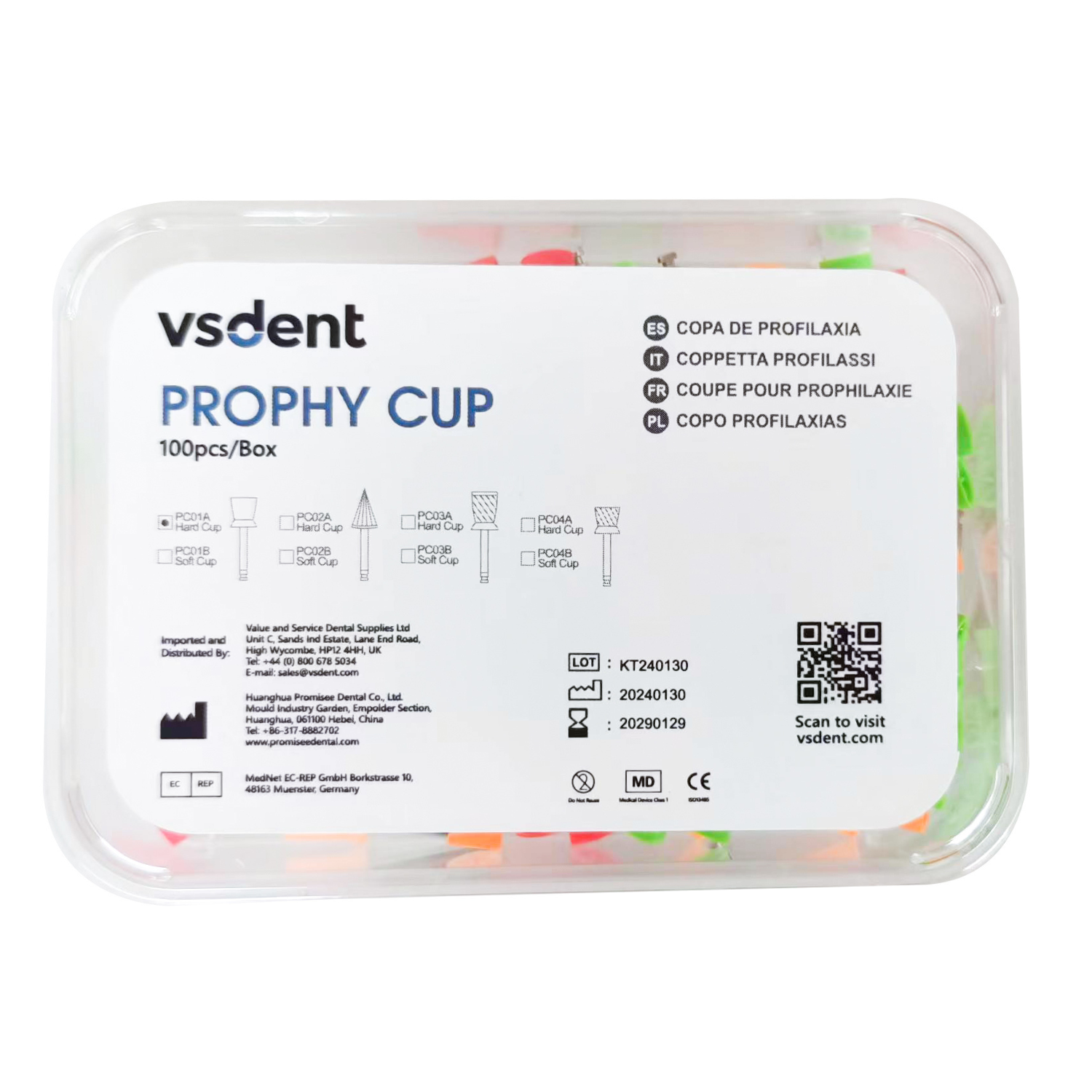 Prophy cup Pack of 100 | shop today for fast delivery | VSDent
