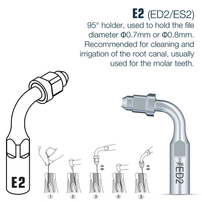 🎁 Endo Scaler Tips DTE Compatible (ED) (100% off) | ED2 | VSDent
