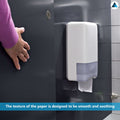 2Ply Mini Jumbo Toilet Roll White