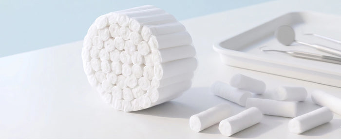 Dental Cotton Rolls (10x38mm) 600 Pcs per bag