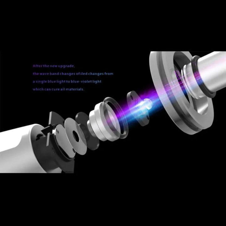 Lampe De Polymérisation Dentaire LED Fit Woodpecker ILed Max - 2500 MW/cm² - Durcissement En 1 Seconde - Garantie 1 An