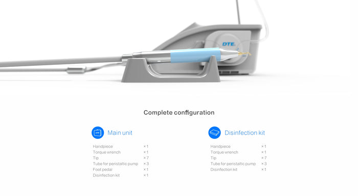 DTE Woodpecker Surgery X Piezo Bone Surgery with 2 LED Handpiece + 14 Tips (Third Generation)