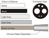 Denlux Fibre Optic Silicone Tubing (with Tapered Ferrule)