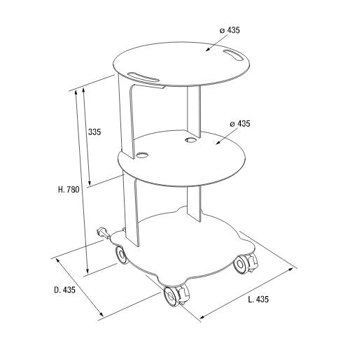 Zilfor COSMO Trolley (9541214863670)