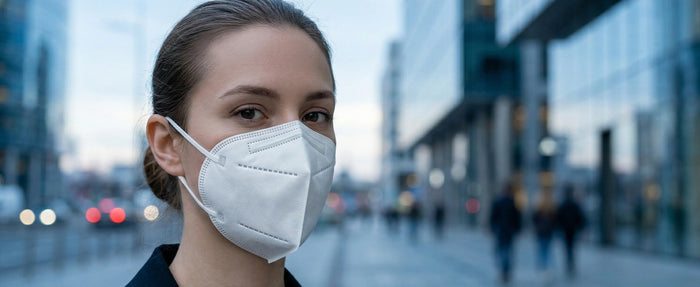 FFP2 Face Masks, Disposable Respirator Masks