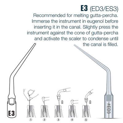 🎁 Endo Scaler Tips DTE Compatible (ED) (100% off) | ED3 | VSDent