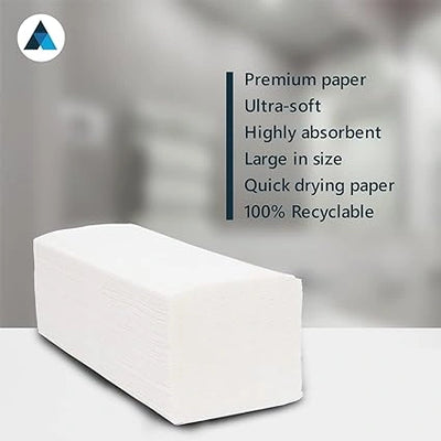 Z-Fold Paper Hand Towel 2 Ply | 3000 Sheets