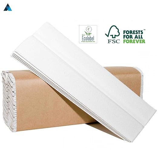 C-Fold Paper Hand Towel 2-Ply | Pack of 2430 Sheets/ 2760 Sheets (9150126752054)