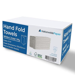 C-Fold Paper Hand Towel 1-Ply | Pack of 2760 Sheets