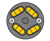 Denlux Kavo Compatible Tubing for Bien Air ISO300-MC2 Micro Motor