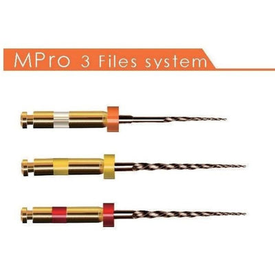 NiTi M Pro Prebendable Three Files Rotary system 25mm