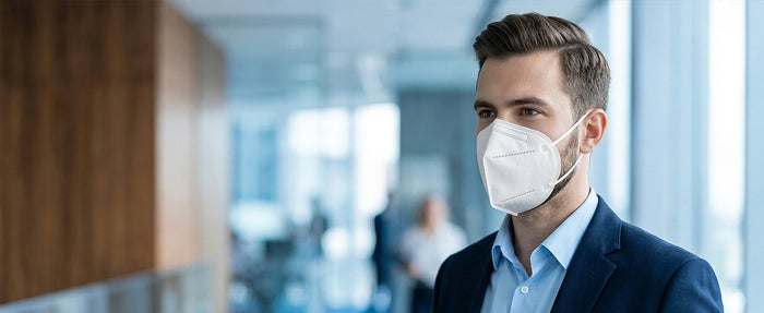 FFP2 Face Masks, Disposable Respirator Masks