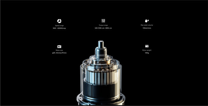 DTE Woodpecker Implant Air Motor with LED Handpiece