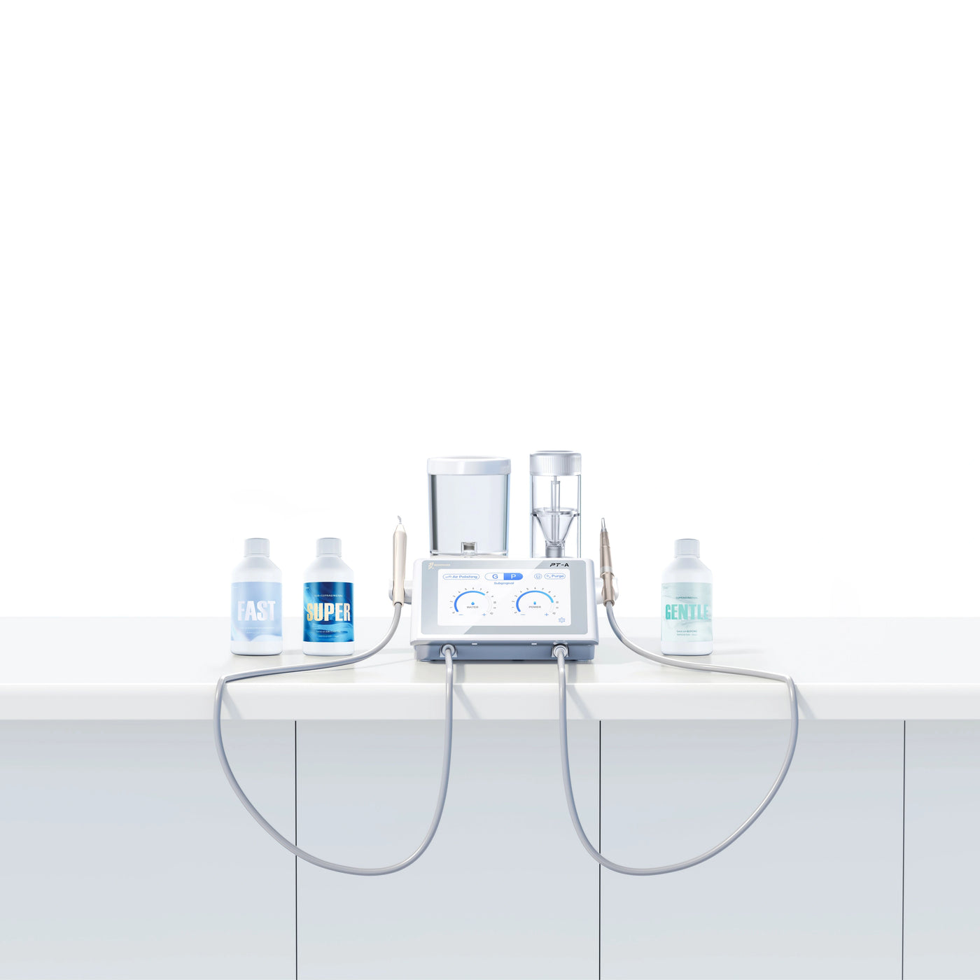 Woodpecker PT-A Ultrasonic Scaler and Air Polisher and Cart
