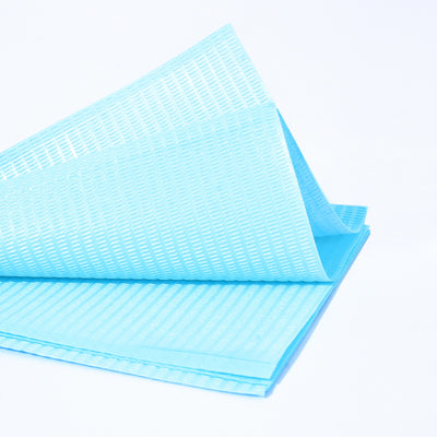 Premium Water Resistant Dental Bibs 3-Ply 500 Pcs/Case