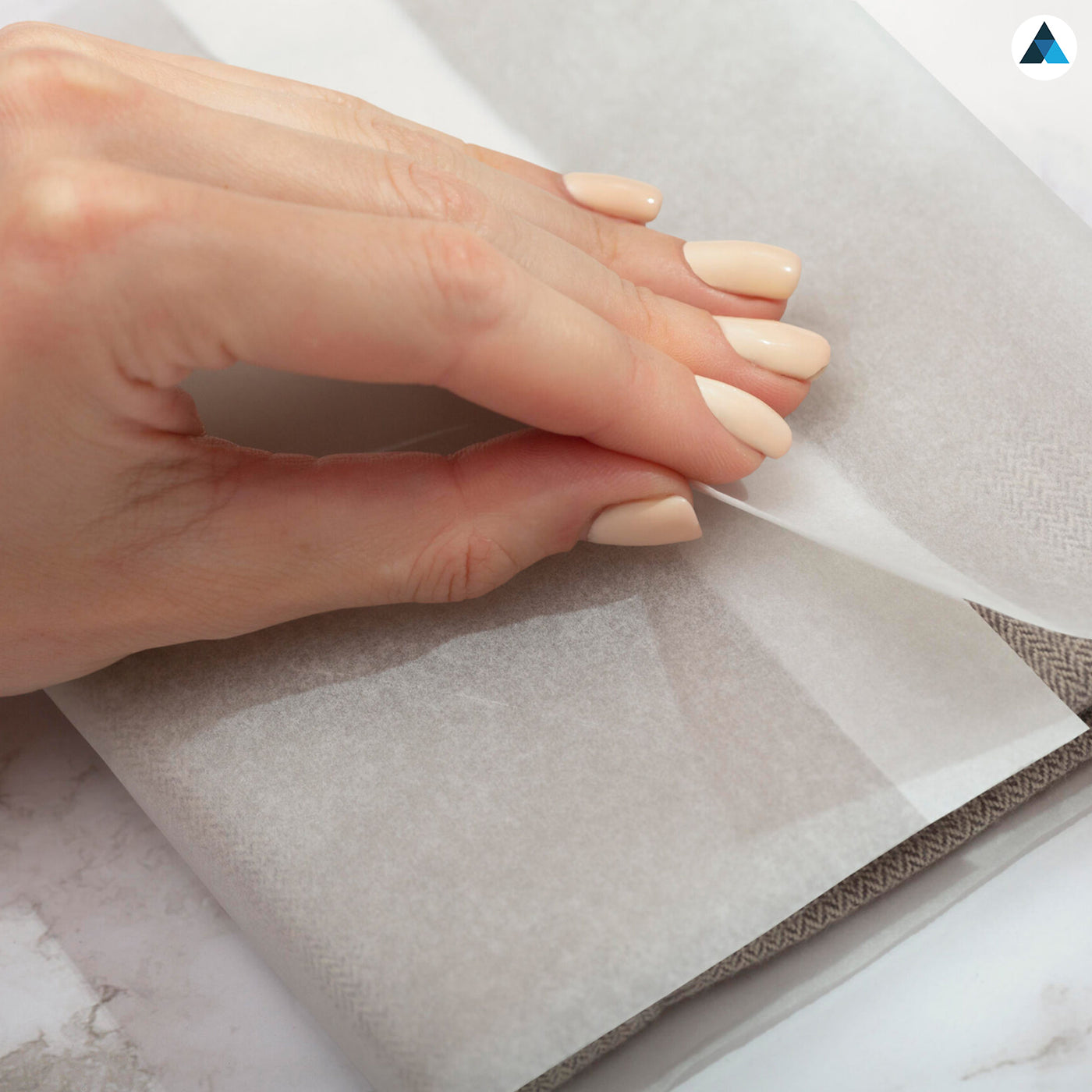 500x750mm White Acid-Free Wrapping Tissue Sheet