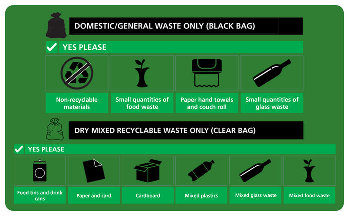 22x33x46 Inch Heavy Duty Black Bin Bags Leak-Proof Refuse Sacks (Pack of 100)