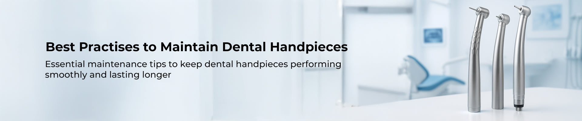 Best Practices for Dental Handpieces: How to Keep Them Running Smooth and Lasting Longer