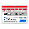 DiaDent DIA-PROT F2 Absorbent Paper Points (100 Points)