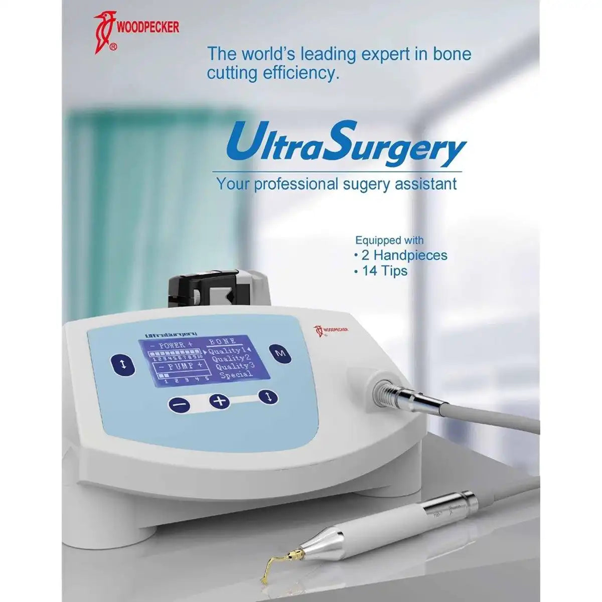 Combo offer:  Ultrasurgery Piezo Bone Surgery + DTE Woodpecker Implant - X Motor (6659167748195)