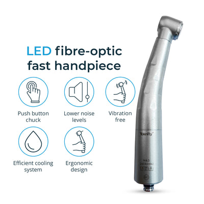 Delma NSK compatible LED Fibre-Optic Fast Handpiece NK FQ | Default Title | VSDent