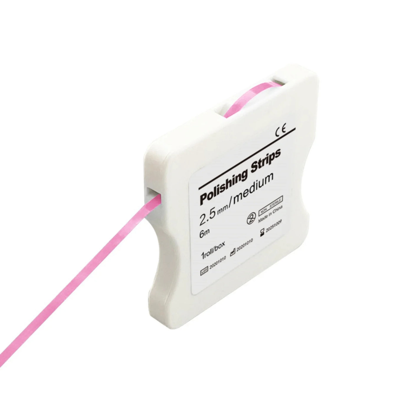 Resin Polishing Dental Strips – Medium, Fine & Extra Fine Grit (6m Reel) | Pink / 4mm | VSDent