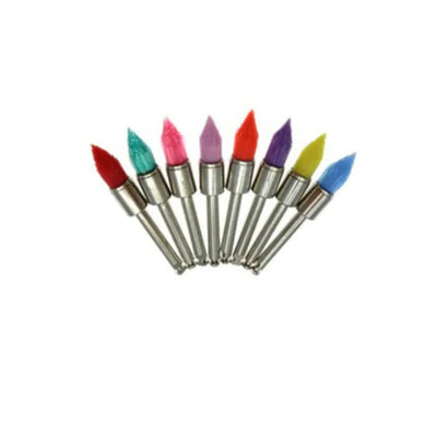 Dental Prophy Multicolour Nylon Brush Pencil-Sharp (Pack of 100) (9372357230902)