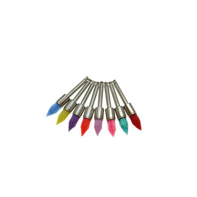 Dental Prophy Multicolour Nylon Brush Pencil-Sharp (Pack of 100) (9372357230902)