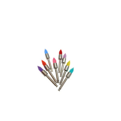 Dental Prophy Multicolour Nylon Brush Pencil-Sharp (Pack of 100) (9372357230902)