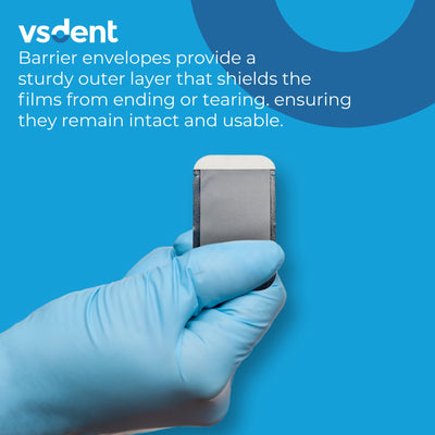 Dental X-Ray Barrier Envelopes (Size: 0, 1, 2)